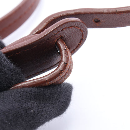 イントレチャート ショルダーバッグ レザー ブラウン ボッテガヴェネタ バッグ BOTTEGA VENETA