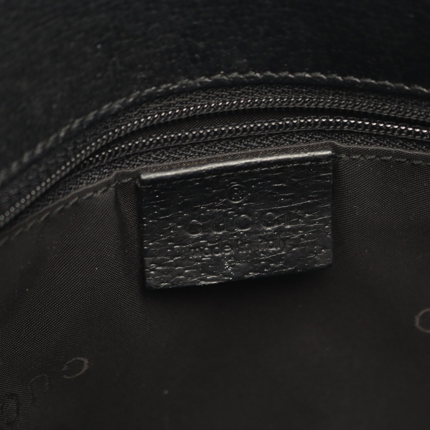 ショルダーバッグ ナイロン レザー ブラック グッチ バッグ GUCCI