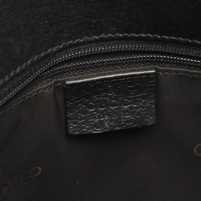 ショルダーバッグ ナイロン レザー ブラック グッチ バッグ GUCCI
