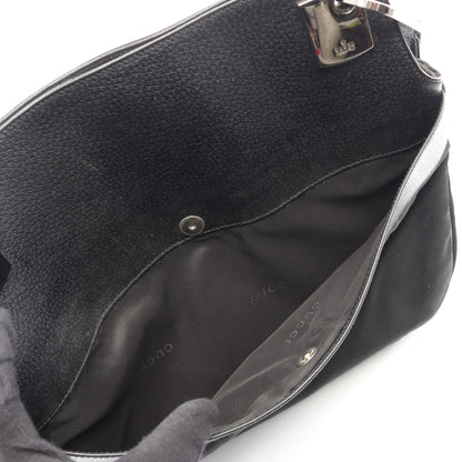 ショルダーバッグ ナイロン レザー ブラック グッチ バッグ GUCCI
