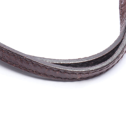 ズッキーノ ハンドバッグ トートバッグ キャンバス レザー ベージュ ダークブラウン フェンディ バッグ FENDI