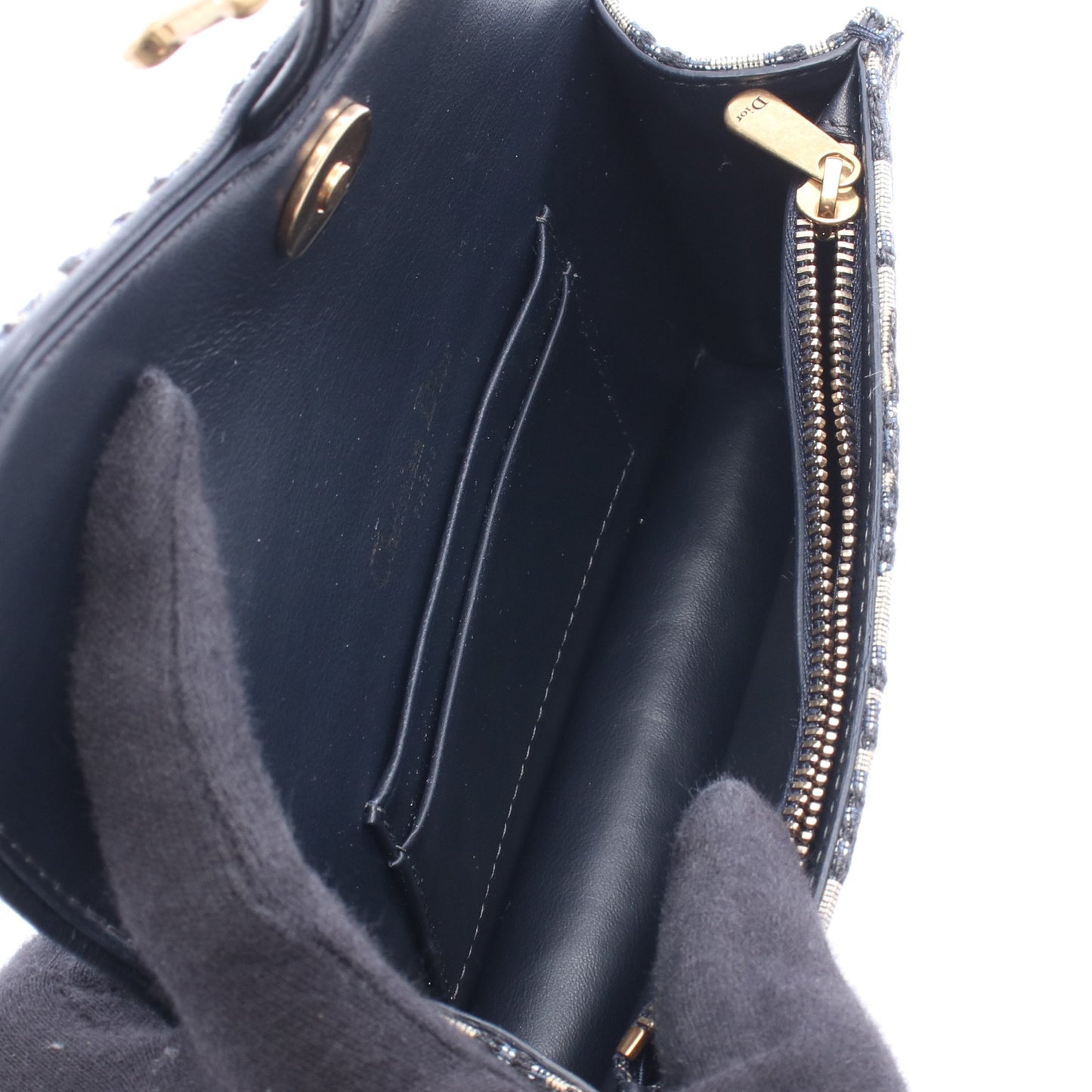 SADDLE サドル オブリーク ウエストバッグ ボディバッグ キャンバス レザー ネイビー グレー クリスチャンディオール バッグ Christian Dior