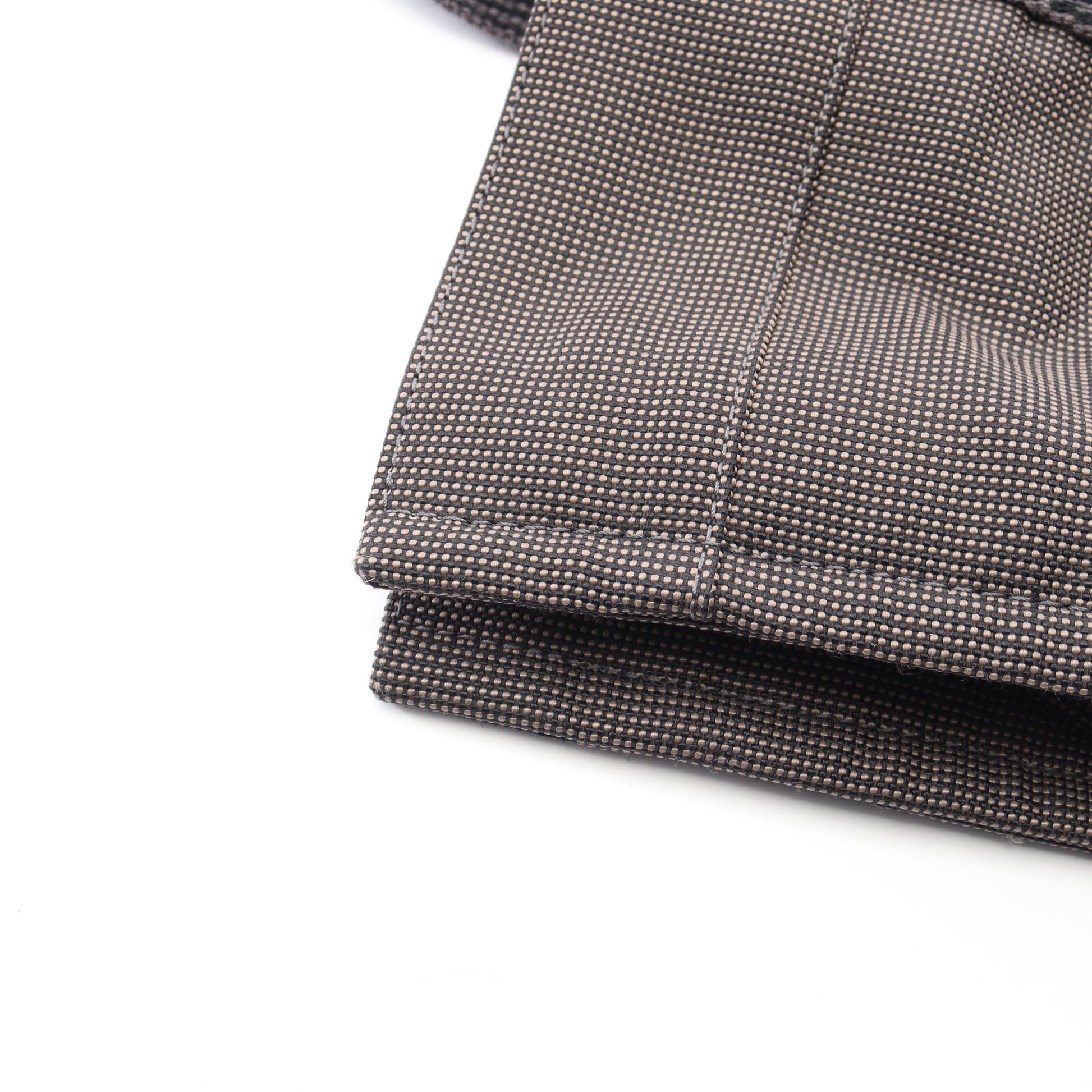 エールラインMM ハンドバッグ トートバッグ ナイロンキャンバス ダークグレー シルバー金具 エルメス バッグ HERMES