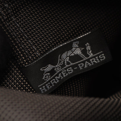 エールライン アドPM バックパック リュックサック ナイロンキャンバス ダークグレー シルバー金具 エルメス バッグ HERMES