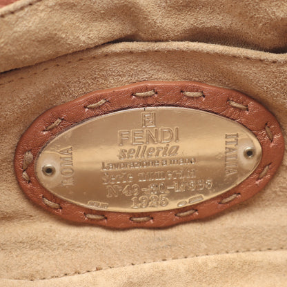 セレリア ハンドバッグ レザー ピンクベージュ フェンディ バッグ FENDI