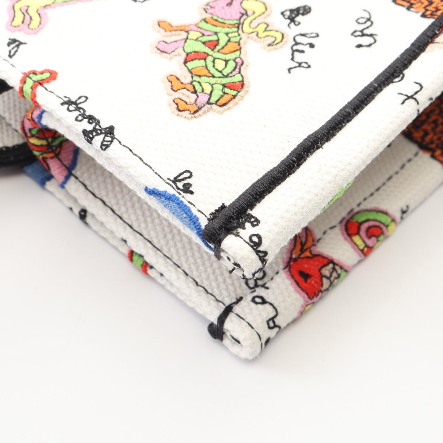 BOOK TOTE ブックトート ミディアム ニキ ド サンファル ハンドバッグ トートバッグ キャンバス ホワイト マルチカラー クリスチャンディオール バッグ Christian Dior