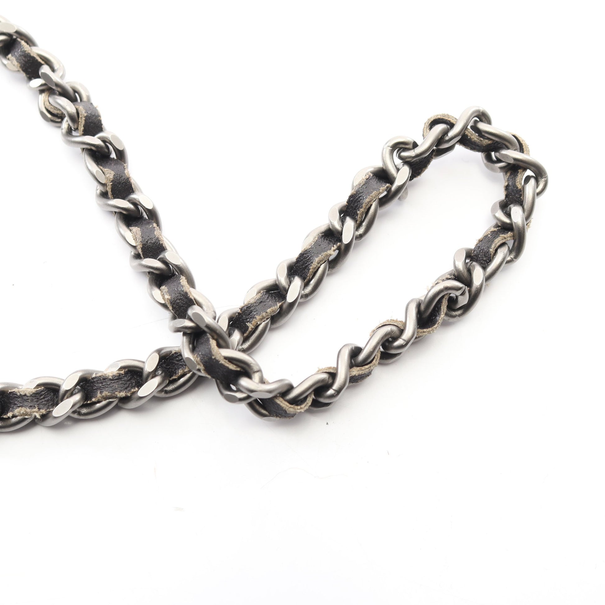 チョコバー チェーンショルダーバッグ デニム ブルー シルバー金具 シャネル バッグ CHANEL