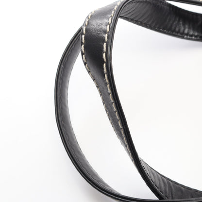 ワイルドステッチ ハンドバッグ トートバッグ レザー ブラック ゴールド金具 シャネル バッグ CHANEL