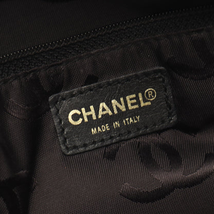 ワイルドステッチ ハンドバッグ トートバッグ レザー ブラック ゴールド金具 シャネル バッグ CHANEL