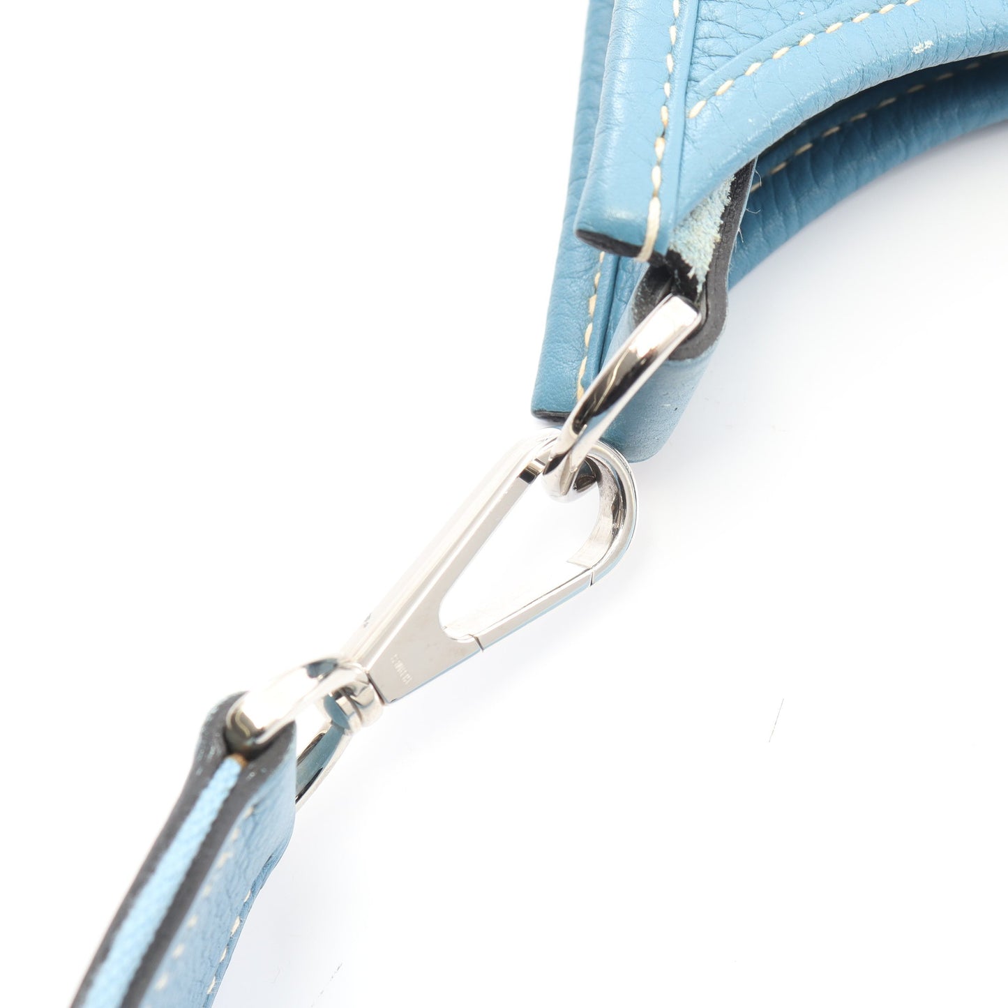 エヴリン 1 アン PM ブルージーン ショルダーバッグ トリヨンクレマンス ブルー シルバー金具 □L刻印 エルメス バッグ HERMES