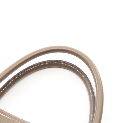 ボリード31 エトゥープ 2WAY ハンドバッグ トリヨンクレマンス グレーベージュ シルバー金具 A刻印 エルメス バッグ HERMES