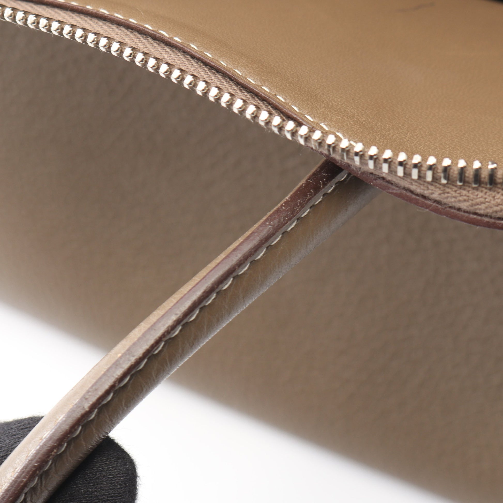 ボリード31 エトゥープ 2WAY ハンドバッグ トリヨンクレマンス グレーベージュ シルバー金具 A刻印 エルメス バッグ HERMES