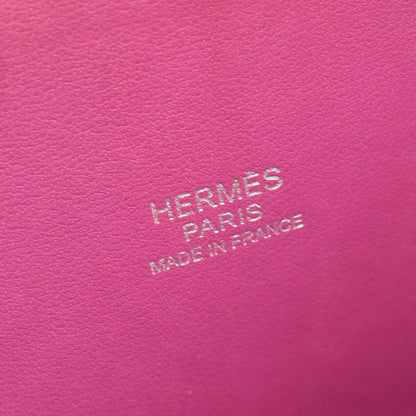 ボリード31 シクラメン 2WAY ハンドバッグ ヴォーエプソン パープル シルバー金具 □J刻印 エルメス バッグ HERMES
