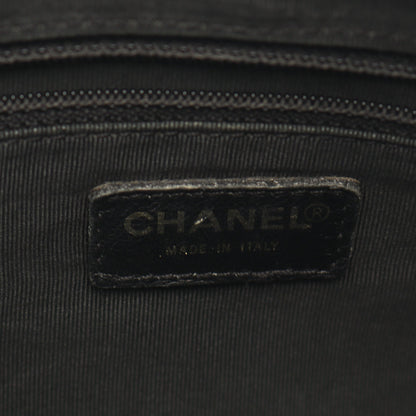 チョコバー ショルダーバッグ トートバッグ ラムスキン ブラック ゴールド金具 シャネル バッグ CHANEL