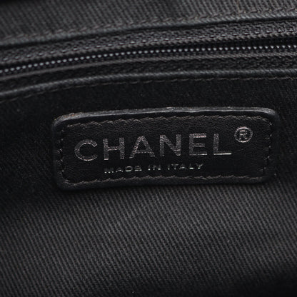 ダイヤステッチ チェーンショルダーバッグ レザー ブラック シルバー金具 シャネル バッグ CHANEL