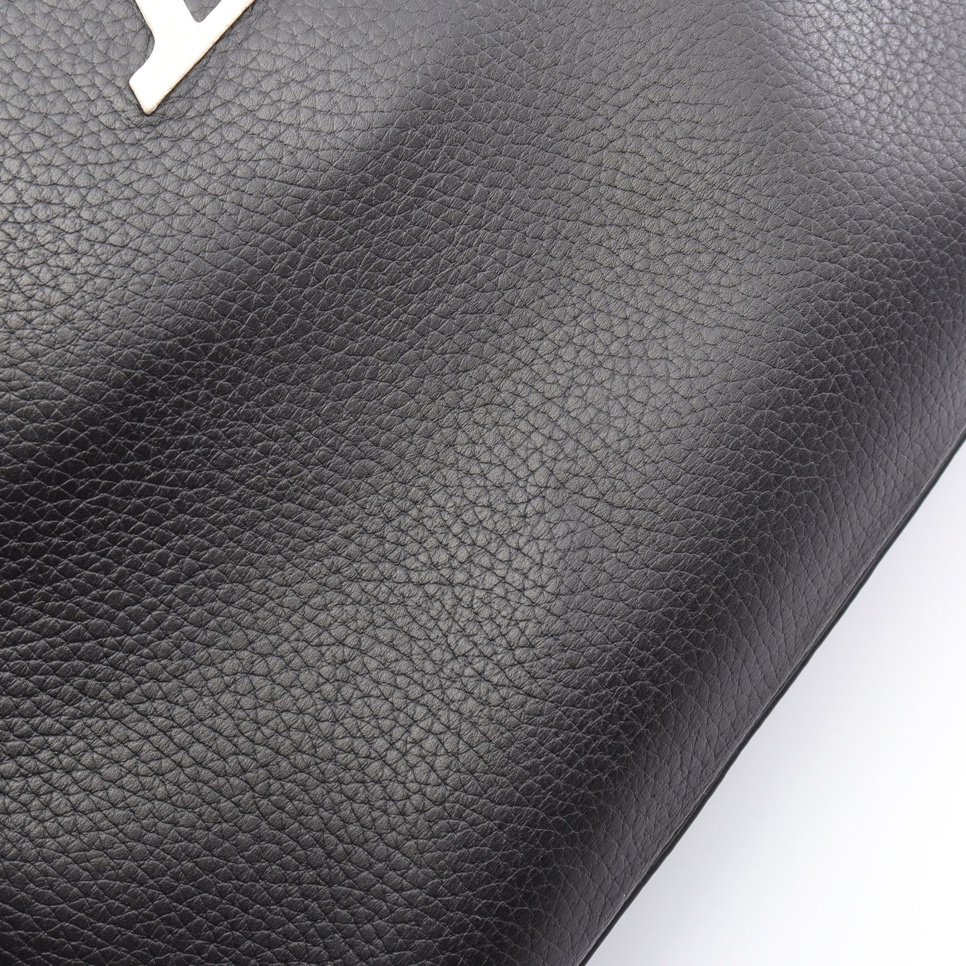 カプシーヌMM 2WAY ハンドバッグ レザー ブラック ピンクベージュ ルイヴィトン バッグ LOUIS VUITTON