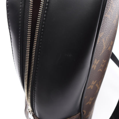 ジョッシュ モノグラムマカサー バックパック リュックサック PVC レザー ブラウン ブラック ルイヴィトン バッグ LOUIS VUITTON