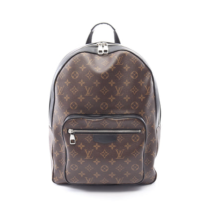 ジョッシュ モノグラムマカサー バックパック リュックサック PVC レザー ブラウン ブラック ルイヴィトン バッグ LOUIS VUITTON