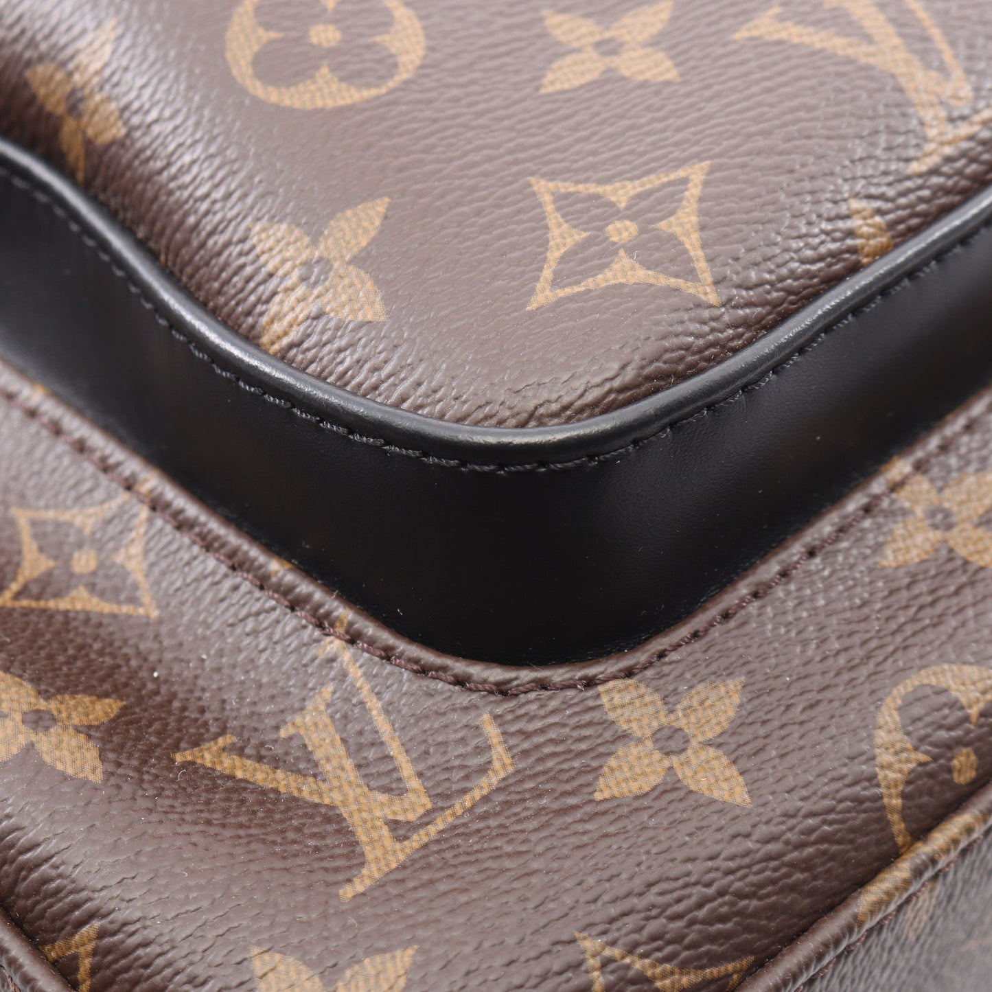 ジョッシュ モノグラムマカサー バックパック リュックサック PVC レザー ブラウン ブラック ルイヴィトン バッグ LOUIS VUITTON