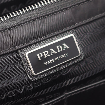 メッセンジャーバッグ ショルダーバッグ ナイロン サフィアーノレザー ブラック プラダ バッグ PRADA