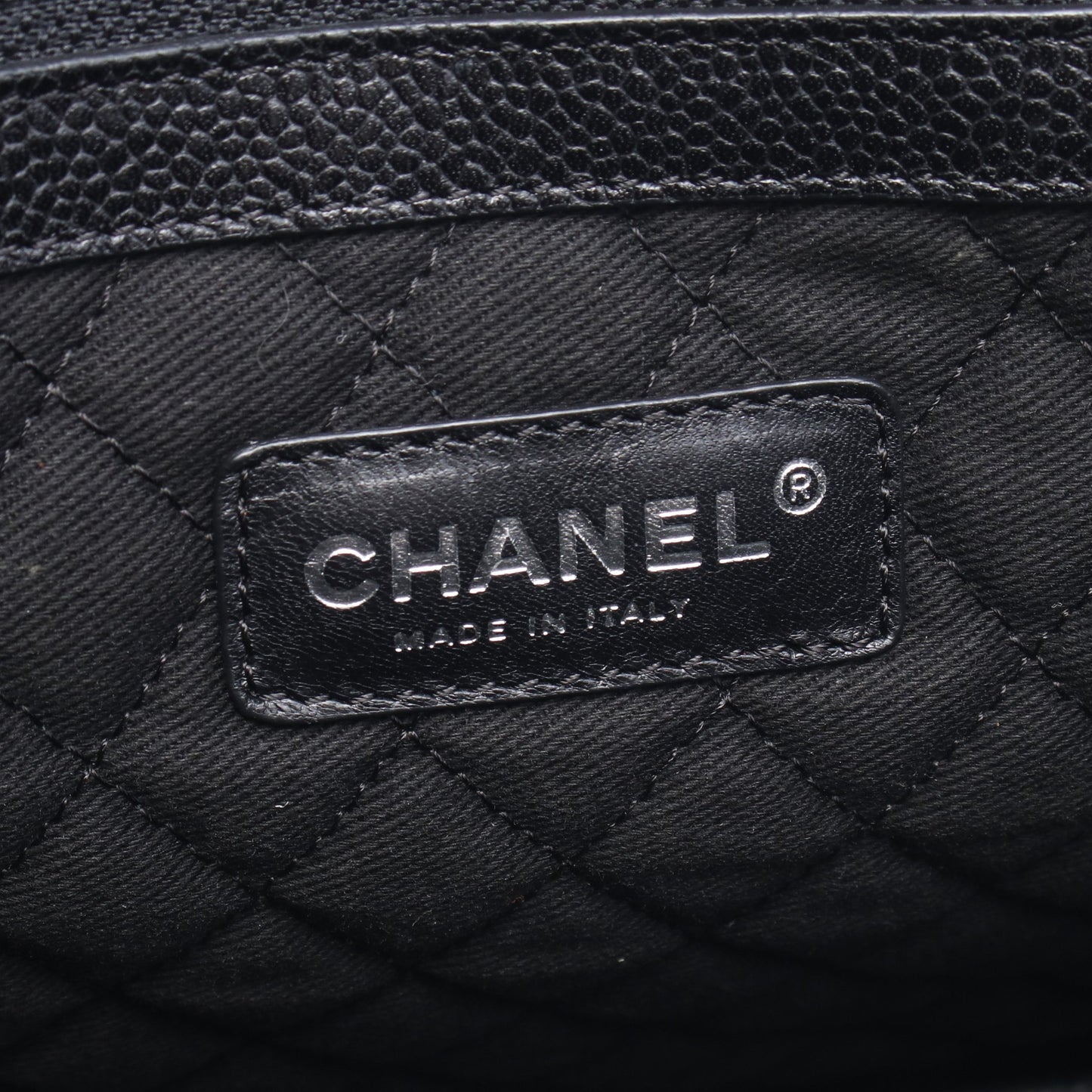 ココトラベル ハンドバッグ トートバッグ PVC レザー ブラック マルチカラー シルバー金具 シャネル バッグ CHANEL