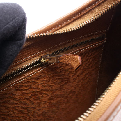 トリム31 ゴールド ショルダーバッグ クシュベル ブラウン ゴールド金具 □C刻印 エルメス バッグ HERMES