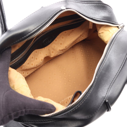 Dスタイリング 2WAY ハンドバッグ レザー ブラック トッズ バッグ TOD'S