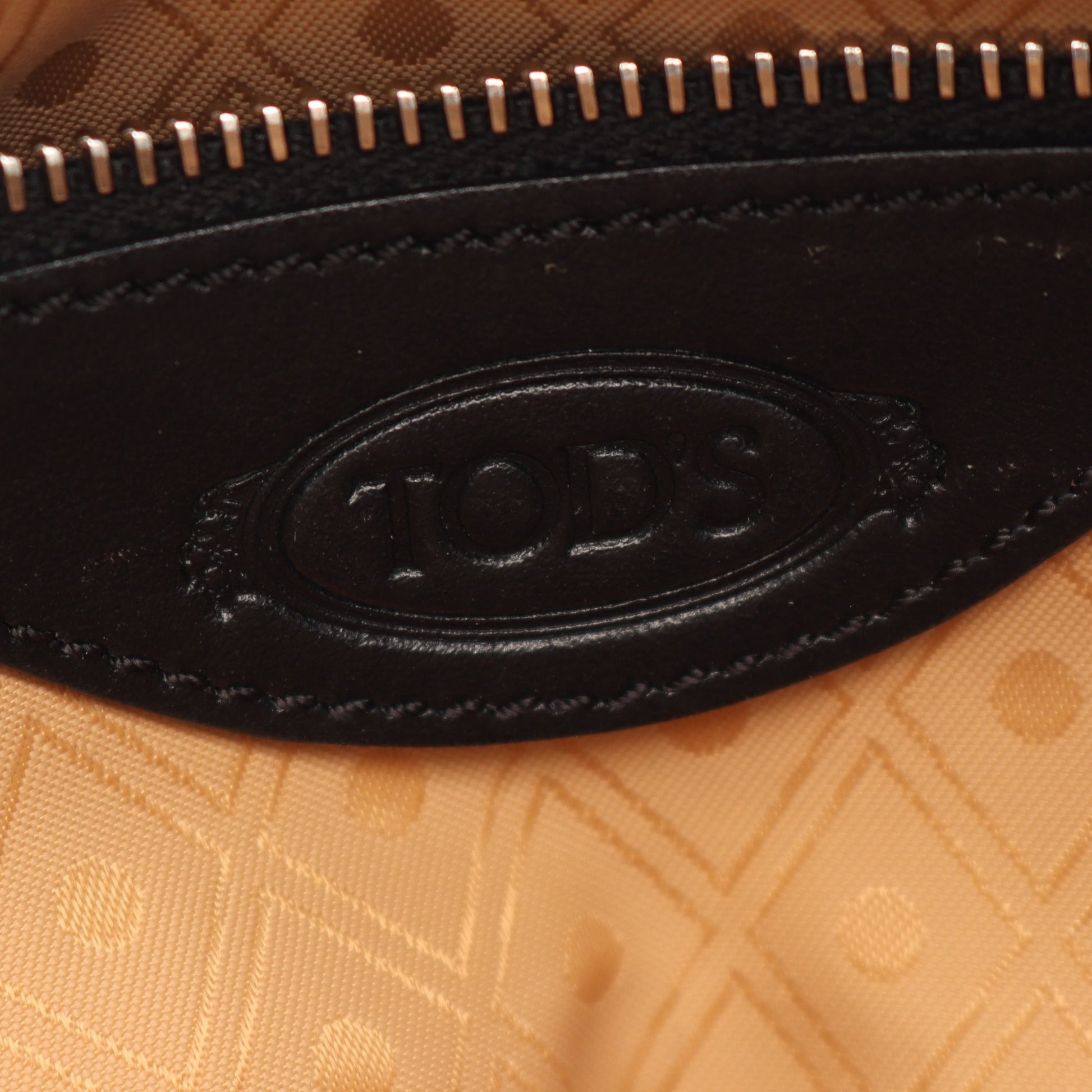 Dスタイリング 2WAY ハンドバッグ レザー ブラック トッズ バッグ TOD'S