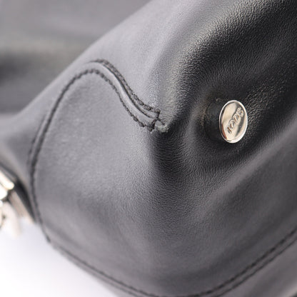 Dスタイリング 2WAY ハンドバッグ レザー ブラック トッズ バッグ TOD'S