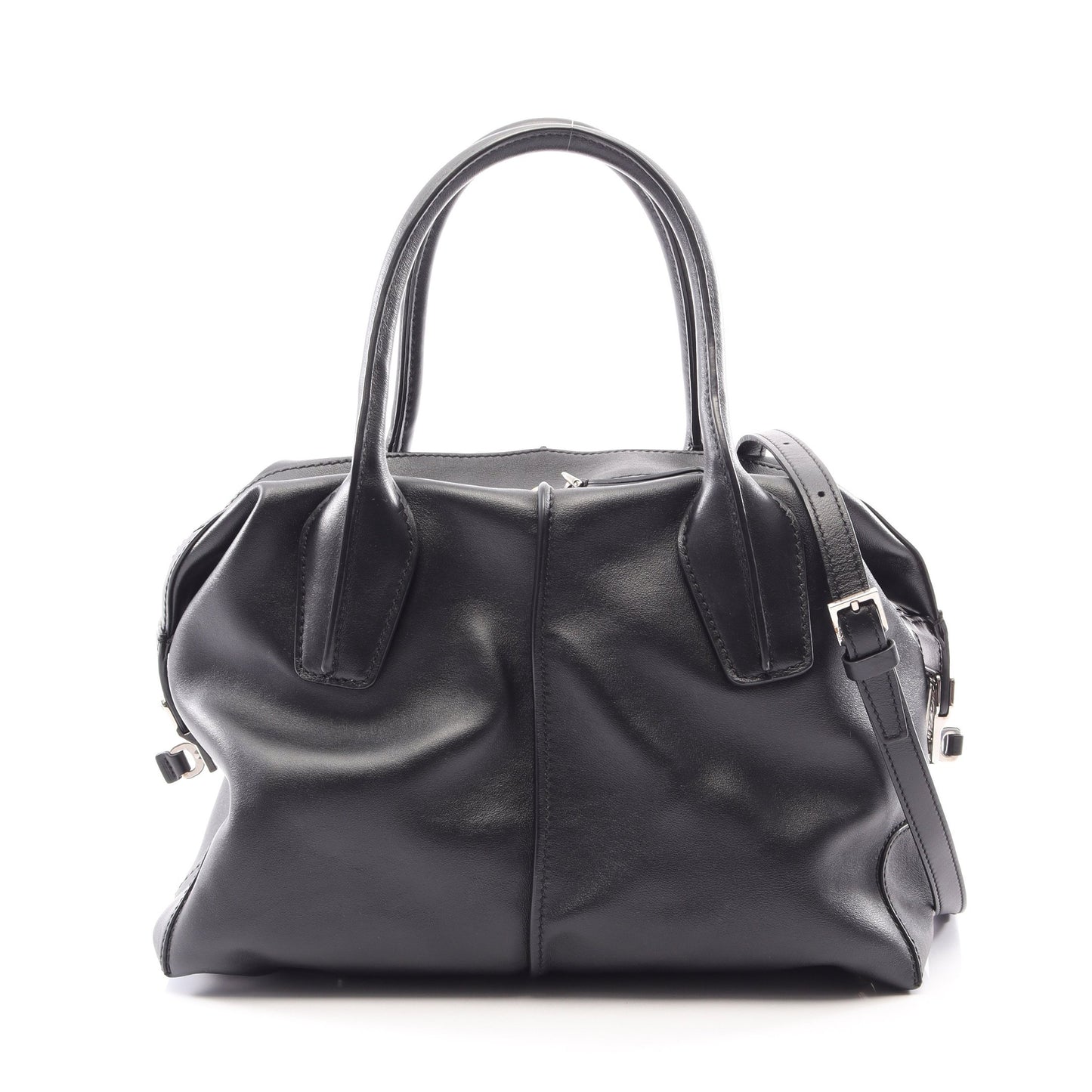 Dスタイリング 2WAY ハンドバッグ レザー ブラック トッズ バッグ TOD'S