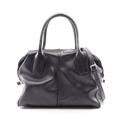 Dスタイリング 2WAY ハンドバッグ レザー ブラック トッズ バッグ TOD'S
