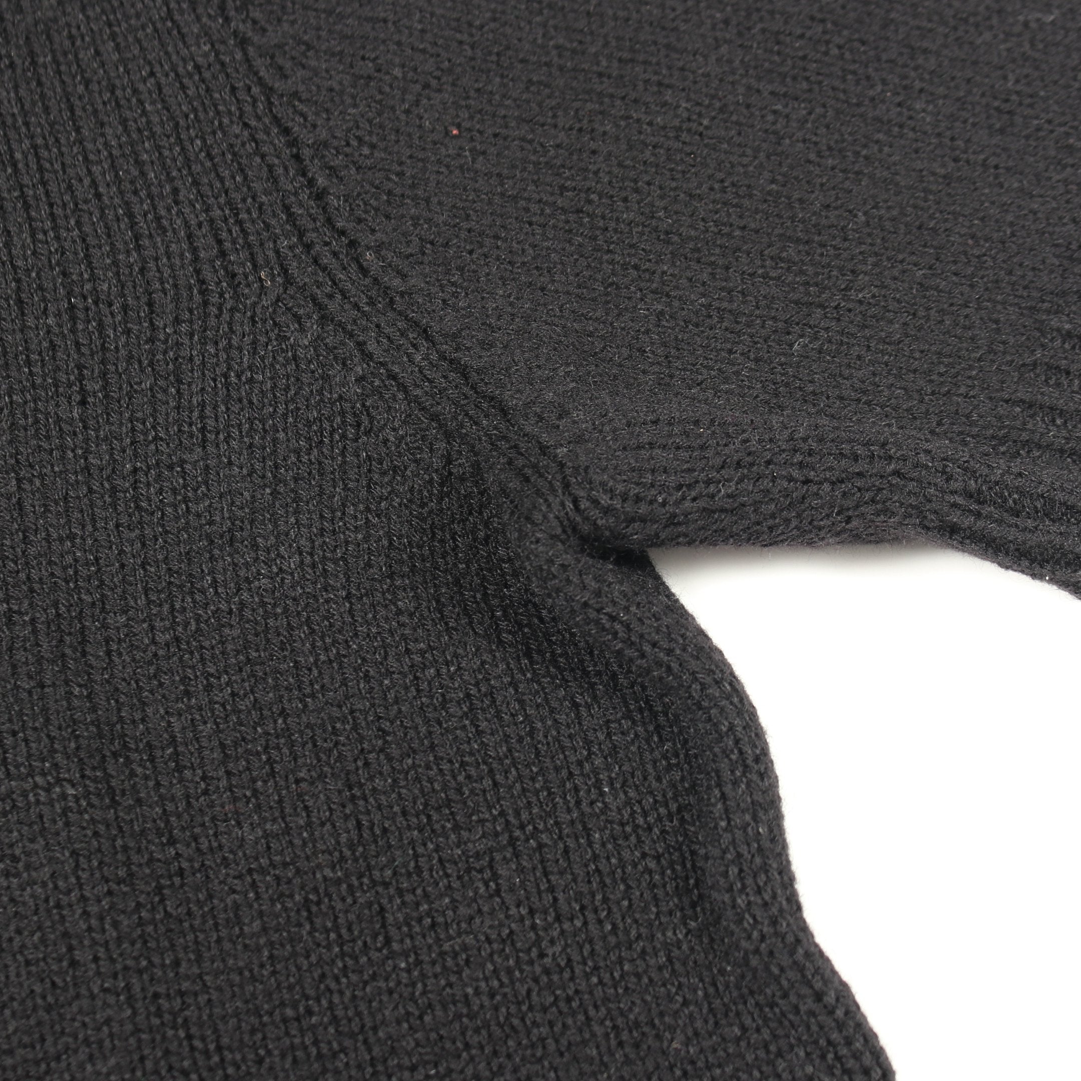 ビジュー付き 半袖 ニット カシミヤ ブラック プラダ – RECLO