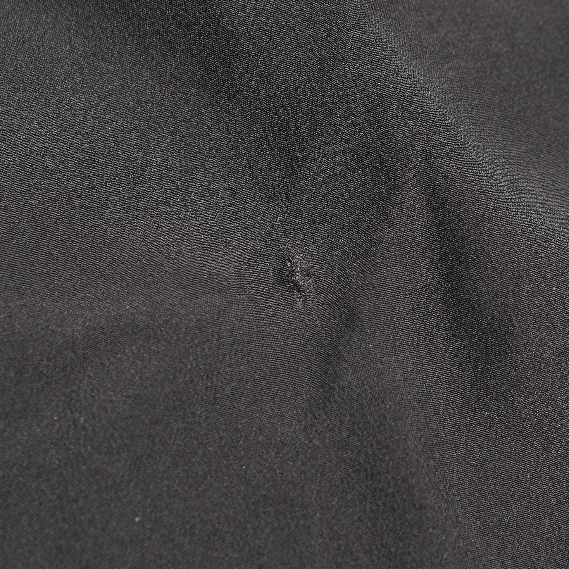 タッセル Vネック ブラウス シルク ブラック サンローランパリ トップス SAINT LAURENT PARIS