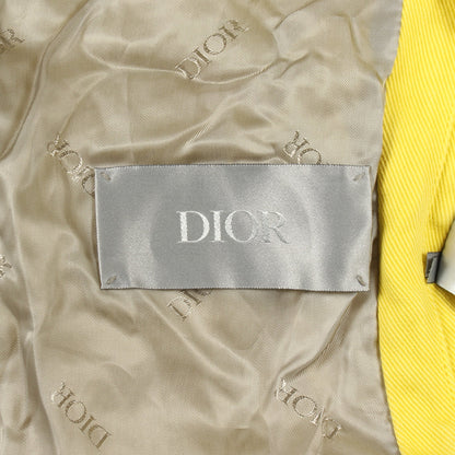 DIOR × PETER DOIG フード付き デニムジャケット コットン イエロー ディオール アウター DIOR