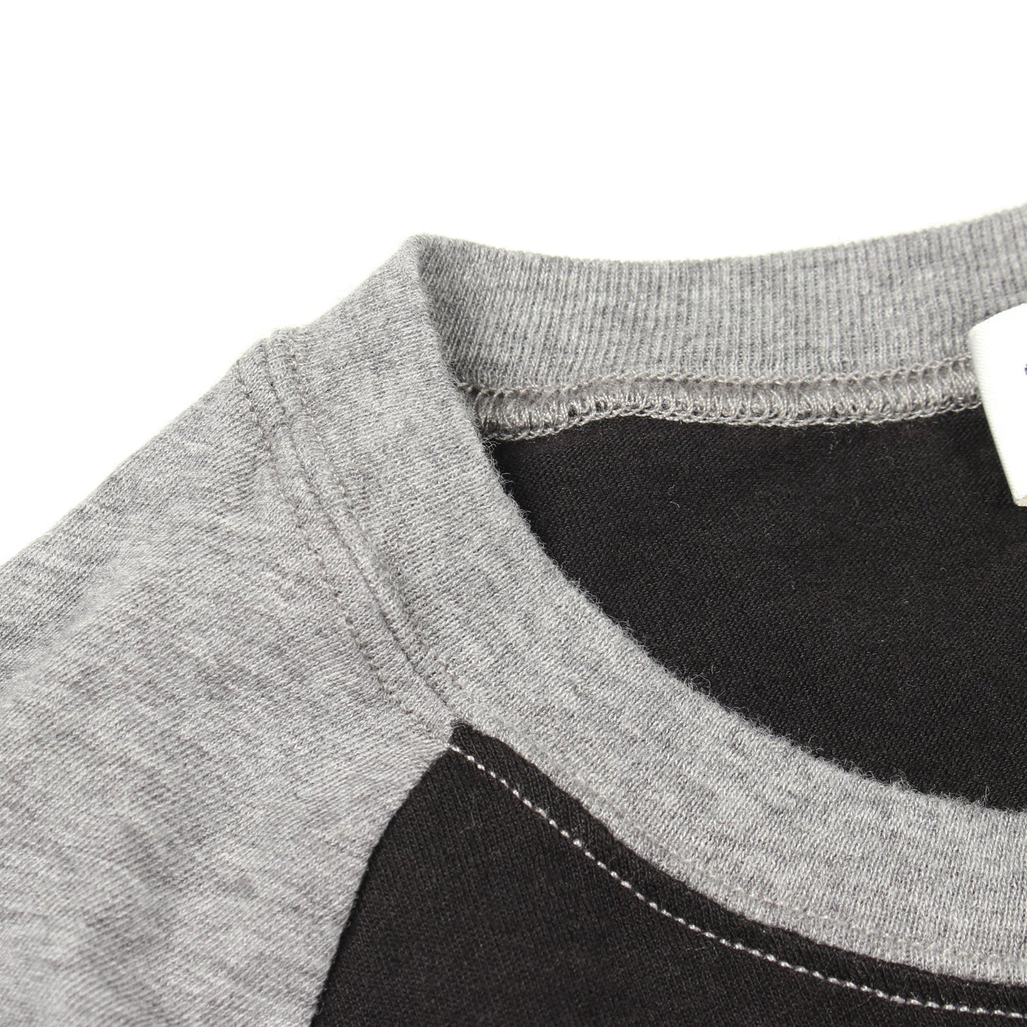 SAINT LAURENT PARIS × Disney ミッキーマウス 長袖Tシャツ コットン ブラック グレー マルチカラー サンローランパリ トップス SAINT LAURENT PARIS