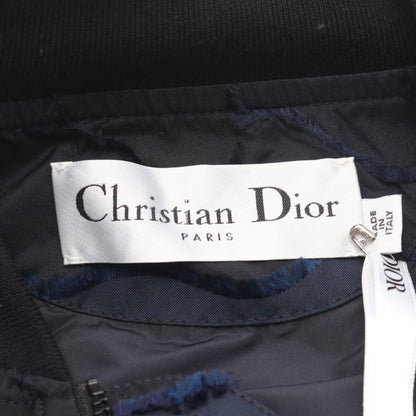 BEE刺繍 カモフラージュ ボンバージャケット ダークネイビー クリスチャンディオール アウター Christian Dior
