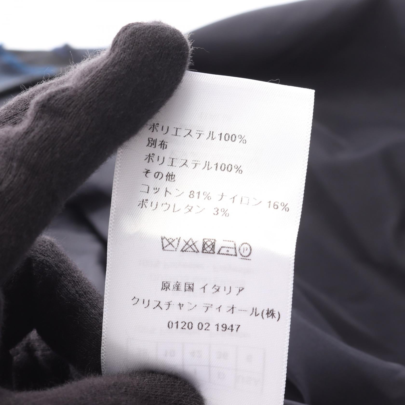 BEE刺繍 カモフラージュ ボンバージャケット ダークネイビー