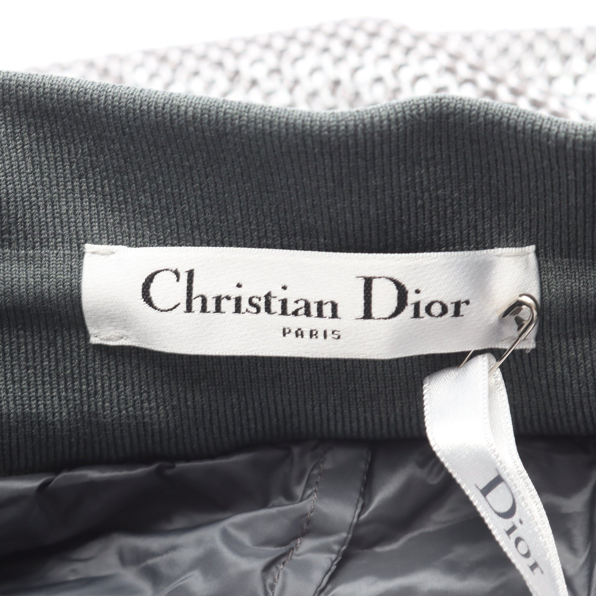 メッシュ フレア スカート グレー シルバー クリスチャンディオール ボトムス Christian Dior