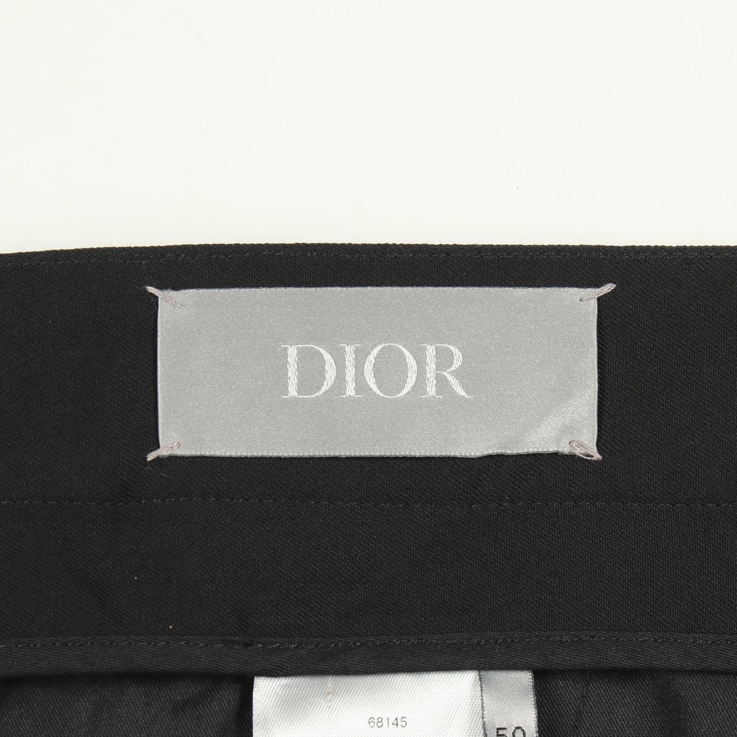 DIOR × PETER DOIG パンツ ウール ブラック ディオール ボトムス DIOR