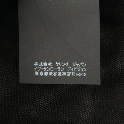 ダブル ライダースジャケット レザー ブラック サンローランパリ アウター SAINT LAURENT PARIS