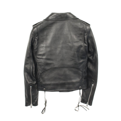 ダブル ライダースジャケット レザー ブラック サンローランパリ アウター SAINT LAURENT PARIS