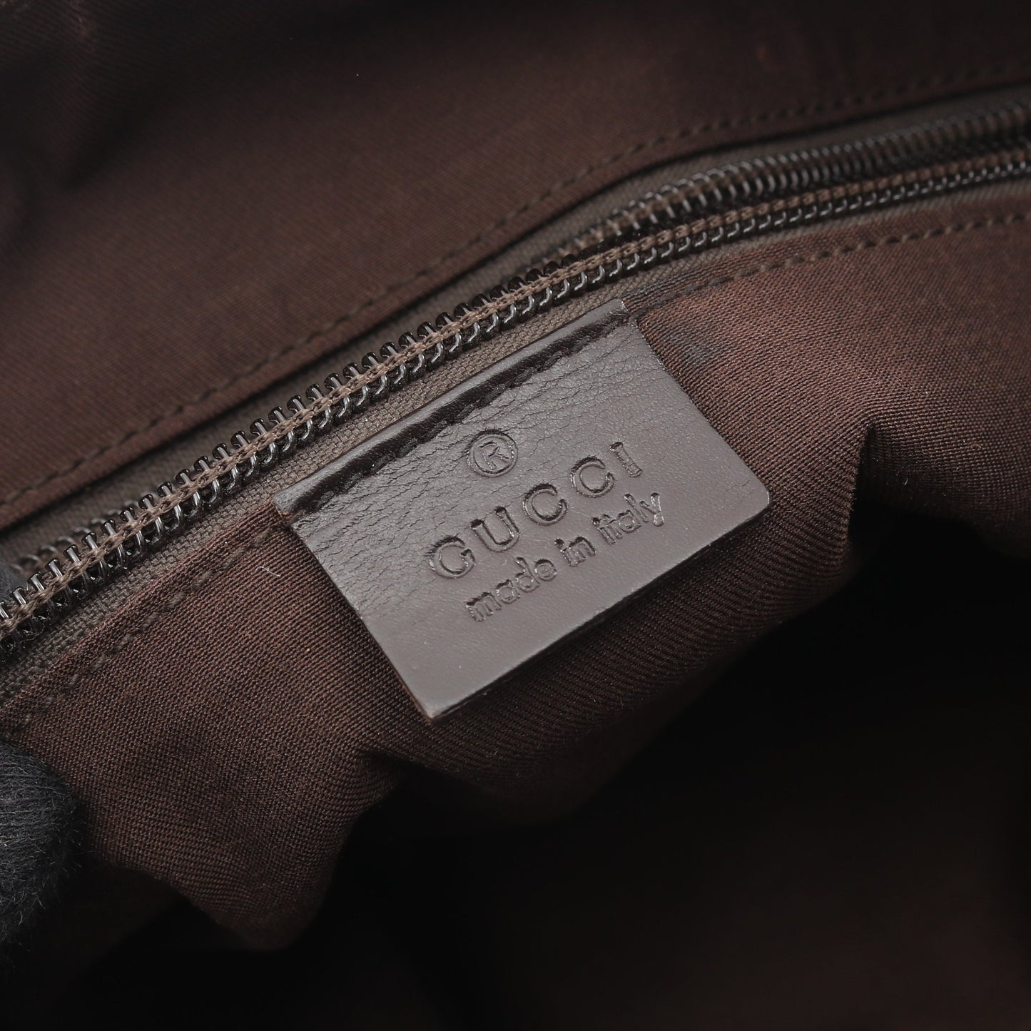 GGキャンバス ショルダーバッグ キャンバス レザー ベージュ ブラウン グッチ バッグ GUCCI