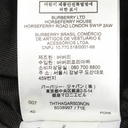 BROOKLAND ボンバージャケット ナイロン ブラック バーバリー アウター BURBERRY