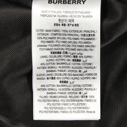 BROOKLAND ボンバージャケット ナイロン ブラック バーバリー アウター BURBERRY