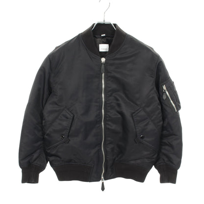 BROOKLAND ボンバージャケット ナイロン ブラック バーバリー アウター BURBERRY