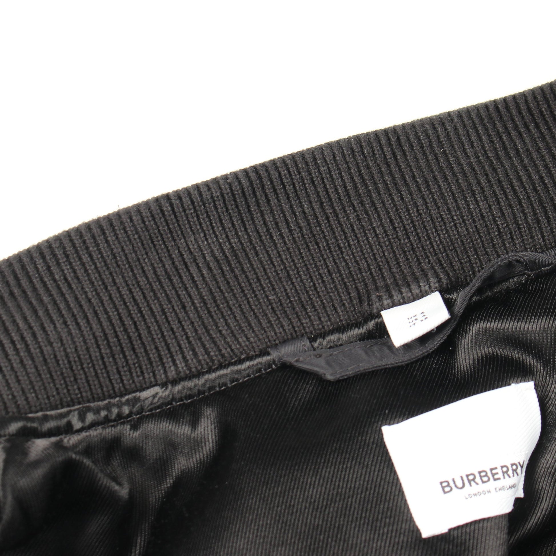 BROOKLAND ボンバージャケット ナイロン ブラック バーバリー アウター BURBERRY