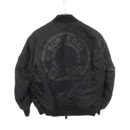 BROOKLAND ボンバージャケット ナイロン ブラック バーバリー アウター BURBERRY