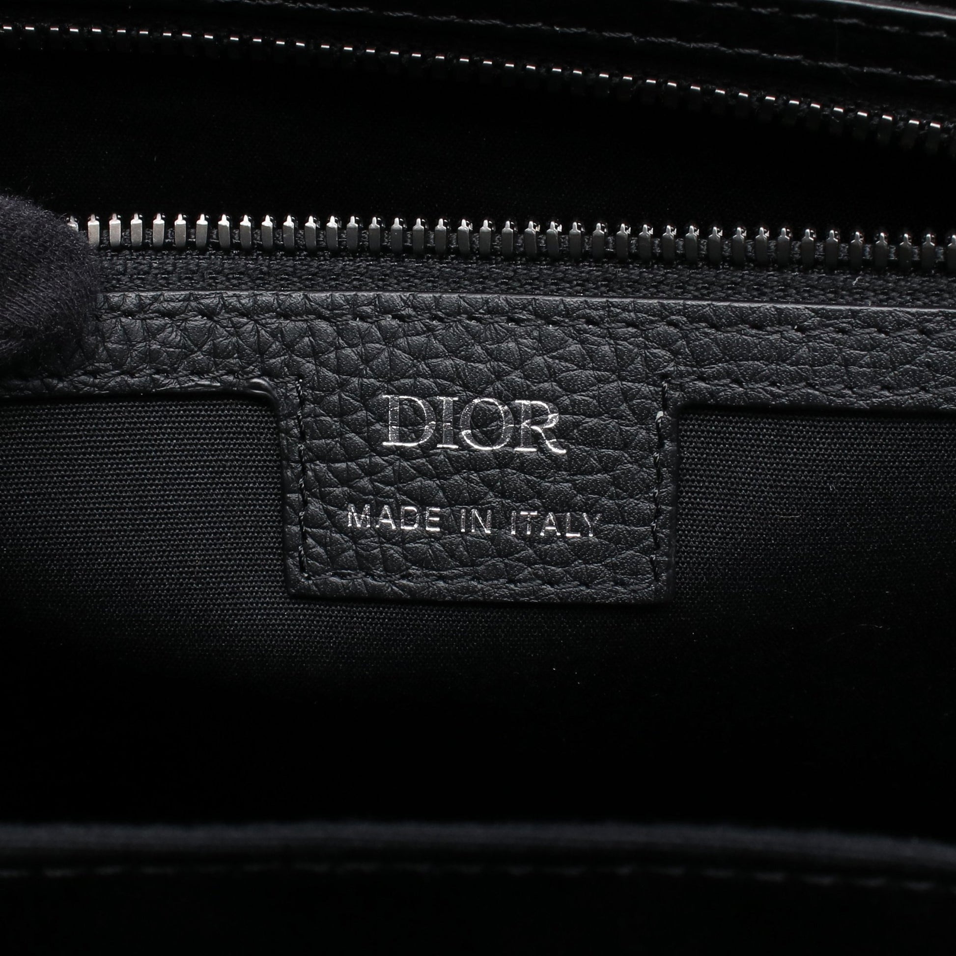 グラビティ East-West ミディアム 2WAY ハンドバッグ トートバッグ レザー ブラック クリスチャンディオール バッグ Christian Dior
