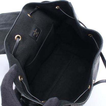 モンスリPM モノグラムアンプラント ノワール バックパック リュックサック レザー ブラック ルイヴィトン バッグ LOUIS VUITTON