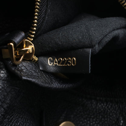 モンスリPM モノグラムアンプラント ノワール バックパック リュックサック レザー ブラック ルイヴィトン バッグ LOUIS VUITTON